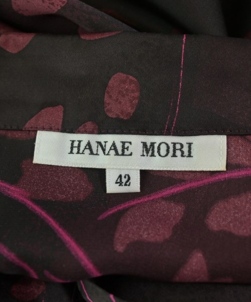 HANAE MORI（ハナエ　モリ）カジュアルシャツ 赤 サイズ:42(M位) レディース/2200698714137