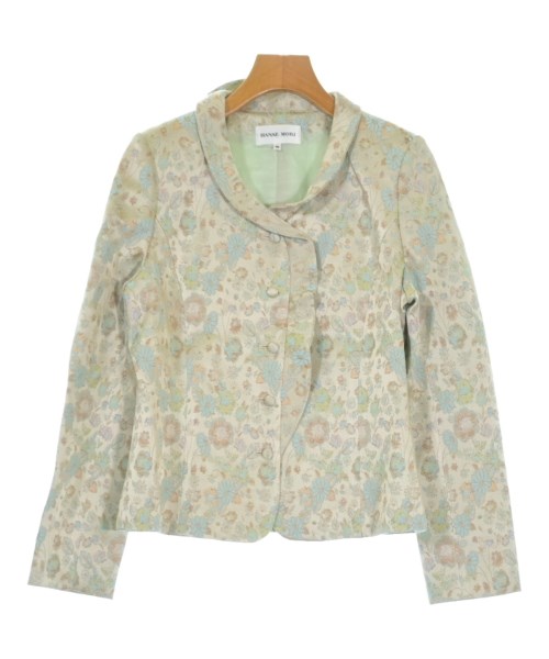 HANAE MORI(ハナエ　モリ)カジュアルジャケット ベージュ サイズ:38(S位)/2200645376067