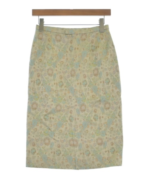 HANAE MORI（ハナエ　モリ）ひざ丈スカート ベージュ サイズ:38(S位) レディース/2200645376074