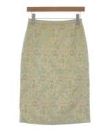 HANAE MORI（ハナエ　モリ）ひざ丈スカート ベージュ サイズ:38(S位) レディース/2200645376074