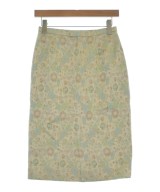 HANAE MORI（ハナエ　モリ）ひざ丈スカート ベージュ サイズ:38(S位) レディース/2200645376074