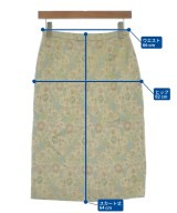 HANAE MORI（ハナエ　モリ）ひざ丈スカート ベージュ サイズ:38(S位) レディース/2200645376074