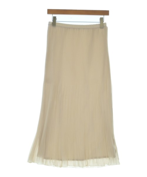 HANAE MORI（ハナエ　モリ）ロング・マキシ丈スカート 白 サイズ:M レディース/2200645376081