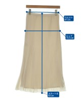 HANAE MORI（ハナエ　モリ）ロング・マキシ丈スカート 白 サイズ:M レディース/2200645376081