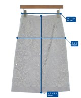 HANAE MORI（ハナエ　モリ）ひざ丈スカート 青 サイズ:38(S位) レディース/2200645376104