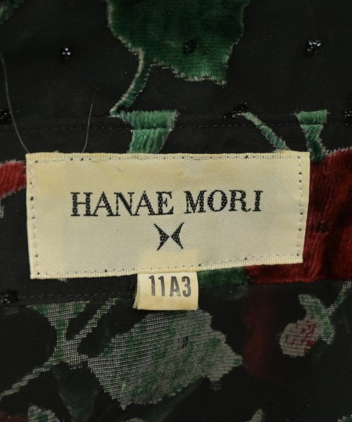 HANAE MORI（ハナエ　モリ）ブラウス 黒 サイズ:11A3(L位) レディース/2200651229036