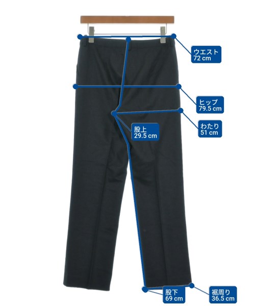 HANAE MORI（ハナエ　モリ）スラックス 黒 サイズ:40(M位) レディース/2200651220071