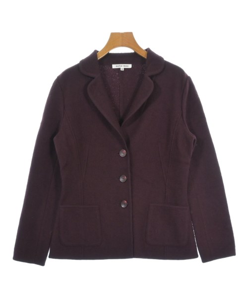 HANAE MORI(ハナエ　モリ)テーラードジャケット 赤 サイズ:38(S位)/2200651220088