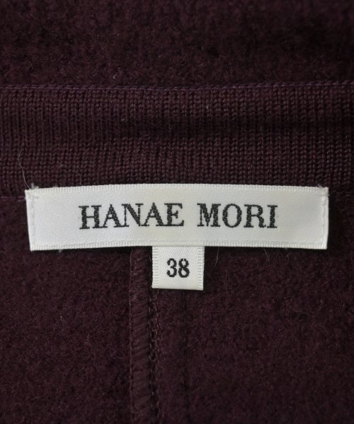 HANAE MORI（ハナエ　モリ）テーラードジャケット 赤 サイズ:38(S位) レディース/2200651220088