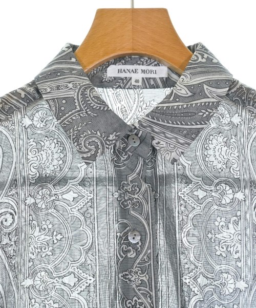 HANAE MORI（ハナエ　モリ）カジュアルシャツ グレー サイズ:40(M位) レディース/2200651220125