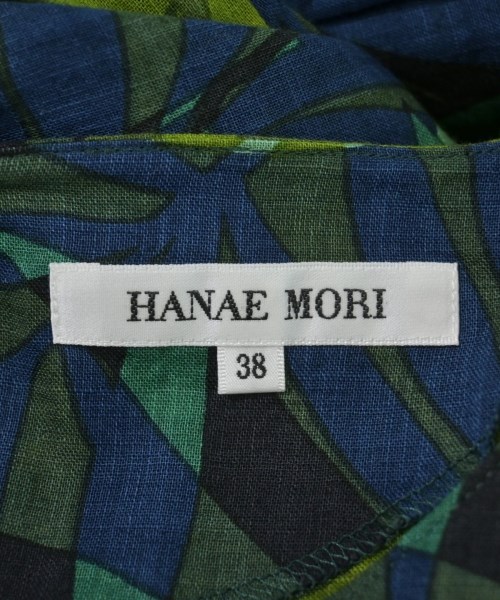 HANAE MORI（ハナエ　モリ）ブラウス 緑 サイズ:38(S位) レディース/2200651220132