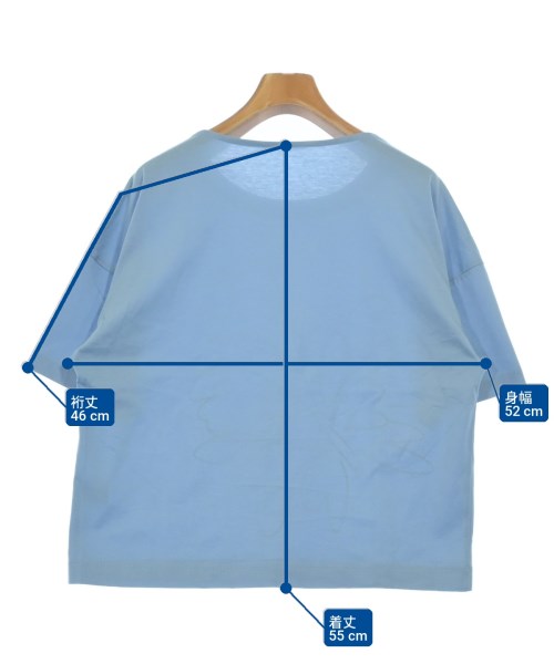 HANAE MORI（ハナエ　モリ）Tシャツ・カットソー 青 サイズ:38(M位) レディース/2200702406072