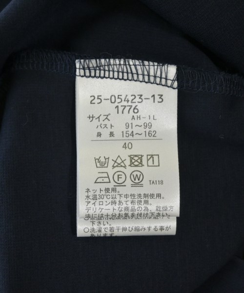HANAE MORI（ハナエ　モリ）Tシャツ・カットソー 紺 サイズ:40(M位) レディース/2200702406096