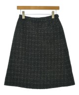 HANAE MORI（ハナエ　モリ）ひざ丈スカート 黒 サイズ:38(S位) レディース/2200703065025