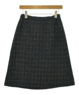 HANAE MORI（ハナエ　モリ）ひざ丈スカート 黒 サイズ:38(S位) レディース/2200703065025