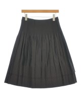 HANAE MORI（ハナエ　モリ）ひざ丈スカート 黒 サイズ:40(M位) レディース/2200686343011