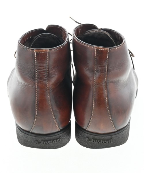 A.testoni（ア・テストーニ）ビジネス・ドレスシューズ 茶 サイズ:UK8 1/2(27cm位) メンズ/2200617009146