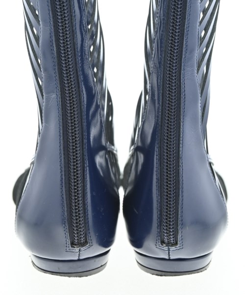 GIORGIO ARMANI（ジョルジオアルマーニ）ブーツ 紺 サイズ:EU36(22.5cm位) レディース/2200673501059
