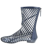 GIORGIO ARMANI（ジョルジオアルマーニ）ブーツ 紺 サイズ:EU36(22.5cm位) レディース/2200673501059