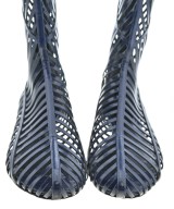 GIORGIO ARMANI（ジョルジオアルマーニ）ブーツ 紺 サイズ:EU36(22.5cm位) レディース/2200673501059