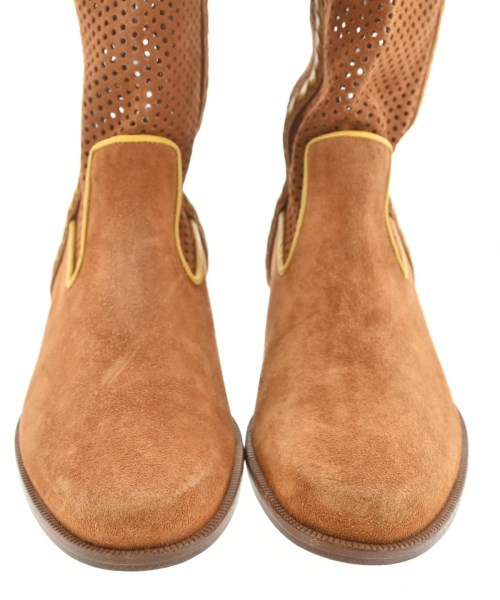 A.testoni（ア・テストーニ）ブーツ 茶 サイズ:EU34 1/2(21cm位) レディース/2200673501066