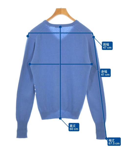 BALLANTYNE（バランタイン）ニット・セーター 青 サイズ:46(M位) メンズ/2200677631073