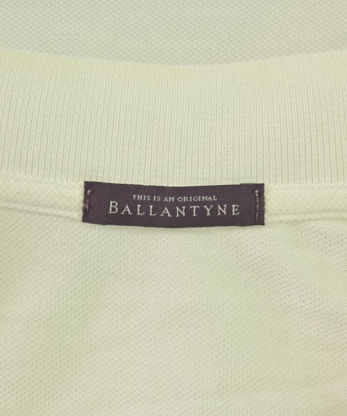BALLANTYNE（バランタイン）ポロシャツ 白 サイズ:L メンズ/2200696157134