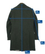 BALLANTYNE（バランタイン）チェスターコート カーキ サイズ:46(M位) メンズ/2200666196033