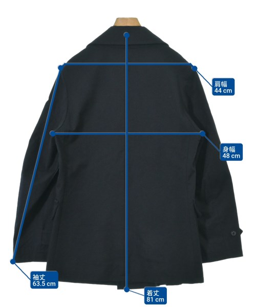 MACKINTOSH（マッキントッシュ）ピーコート 紺 サイズ:38(M位) メンズ/2200624964018