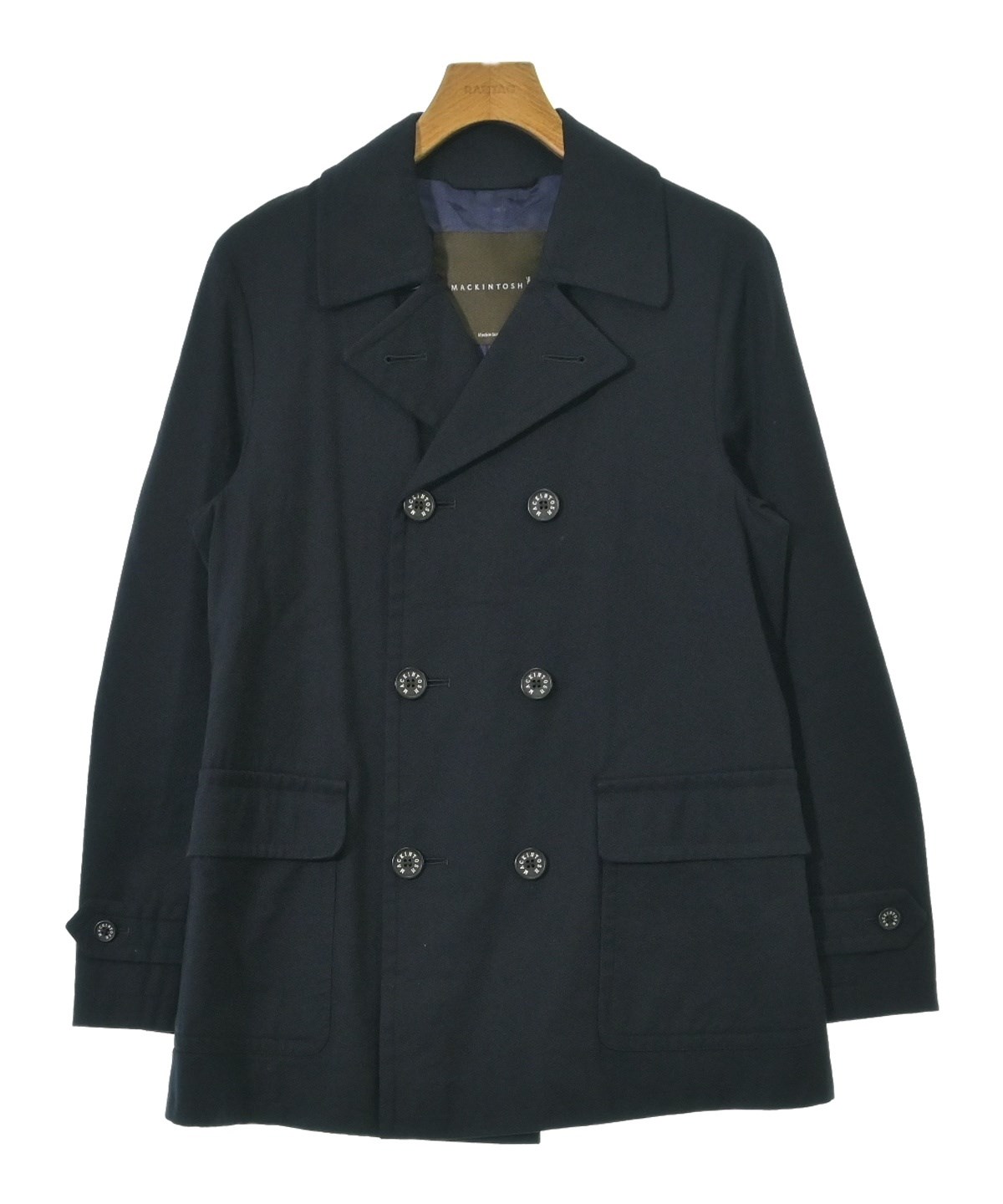 MACKINTOSH（マッキントッシュ）ピーコート 紺 サイズ:38(M位) メンズ