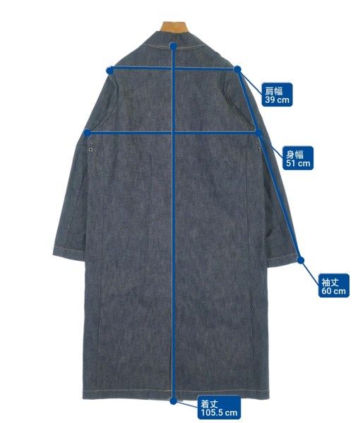 MACKINTOSH（マッキントッシュ）チェスターコート 紺 サイズ:32(XXS位) レディース/2200623323618