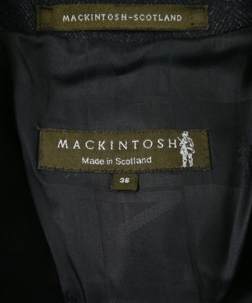 MACKINTOSH（マッキントッシュ）チェスターコート 黒 サイズ:36(S位) レディース/2200623323625