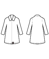 MACKINTOSH（マッキントッシュ）チェスターコート 黒 サイズ:36(S位) レディース/2200623323625