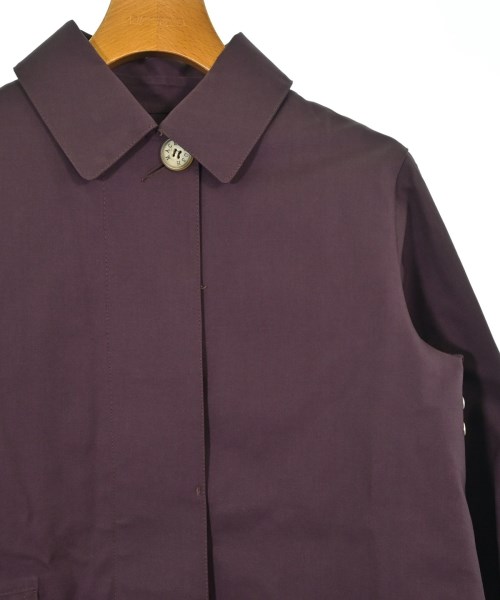 MACKINTOSH（マッキントッシュ）ステンカラーコート 紫 サイズ:32(XXS位) レディース/2200622362014