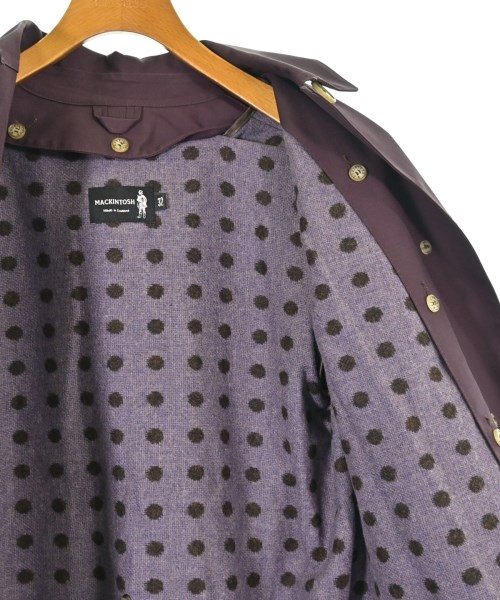 MACKINTOSH（マッキントッシュ）ステンカラーコート 紫 サイズ:32(XXS位) レディース/2200622362014