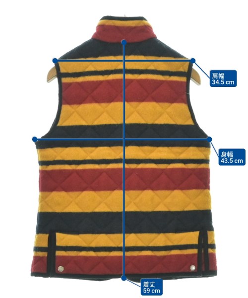 MACKINTOSH（マッキントッシュ）ダウンジャケット/ダウンベスト 黄 サイズ:34(XS位) レディース/2200622459073