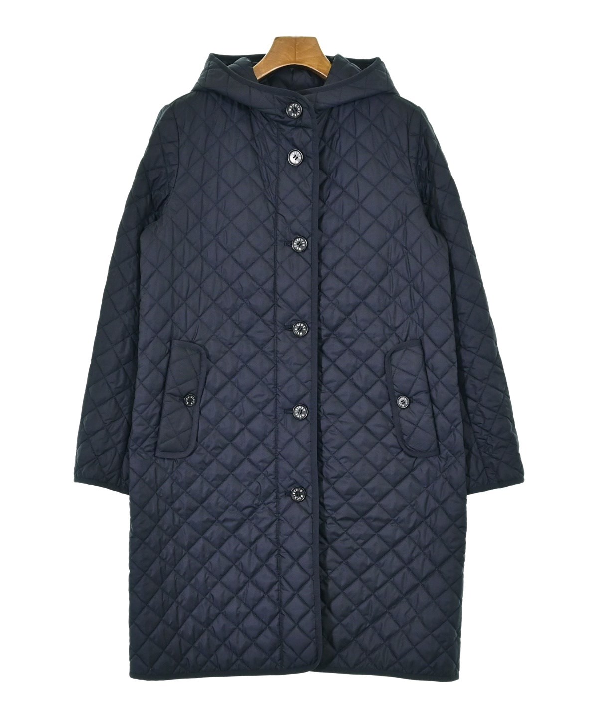 【新品タグ付き】マッキントッシュ　中綿　Pコート　40 タータンチェック MACKINTOSH（マッキントッシュ）その他 紺 サイズ:40(M位) レディース