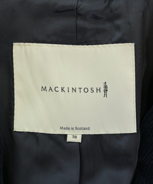 MACKINTOSH（マッキントッシュ）チェスターコート 紺 サイズ:38(M位) メンズ/2200629801011