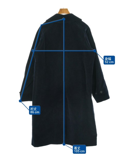 MACKINTOSH（マッキントッシュ）チェスターコート 紺 サイズ:38(M位) メンズ/2200629801011