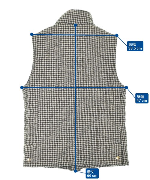 MACKINTOSH（マッキントッシュ）ダウンジャケット/ダウンベスト ベージュ サイズ:38(S位) メンズ/2200629978010