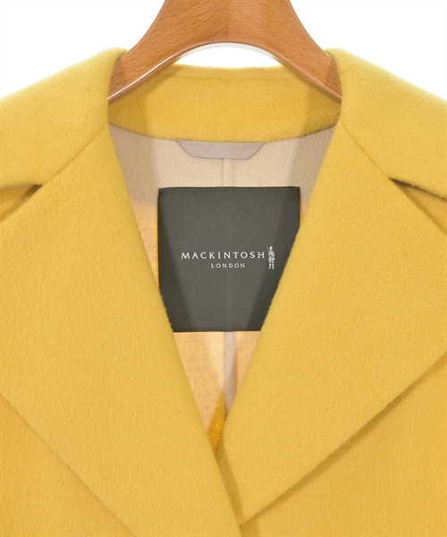 MACKINTOSH（マッキントッシュ）チェスターコート 黄 サイズ:36(XS位) レディース/2200611595010