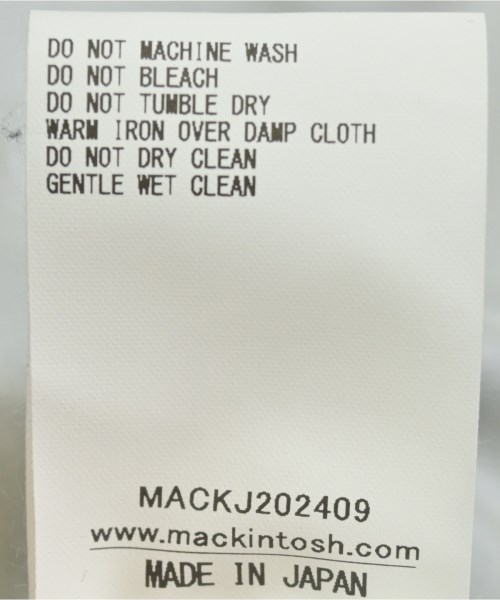 MACKINTOSH（マッキントッシュ）マウンテンパーカー 紫 サイズ:36(S位) メンズ/2200612479050