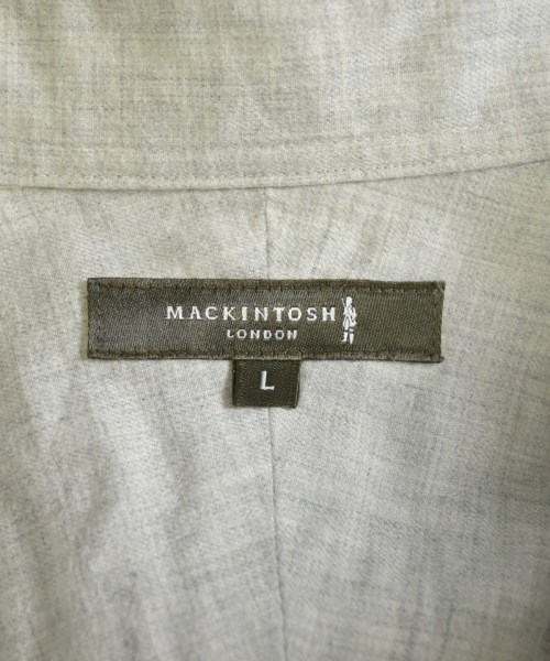 MACKINTOSH（マッキントッシュ）カジュアルシャツ グレー サイズ:L メンズ/2200616190050
