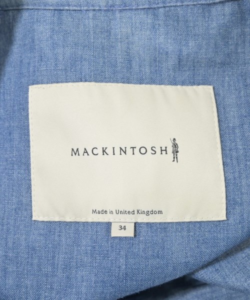 MACKINTOSH（マッキントッシュ）トレンチコート 青 サイズ:34(XXS位) レディース/2200616546062