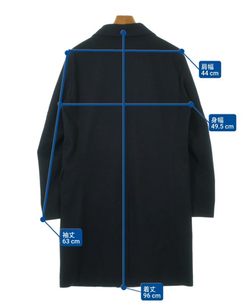 MACKINTOSH（マッキントッシュ）チェスターコート 紺 サイズ:40(L位) メンズ/2200614701012