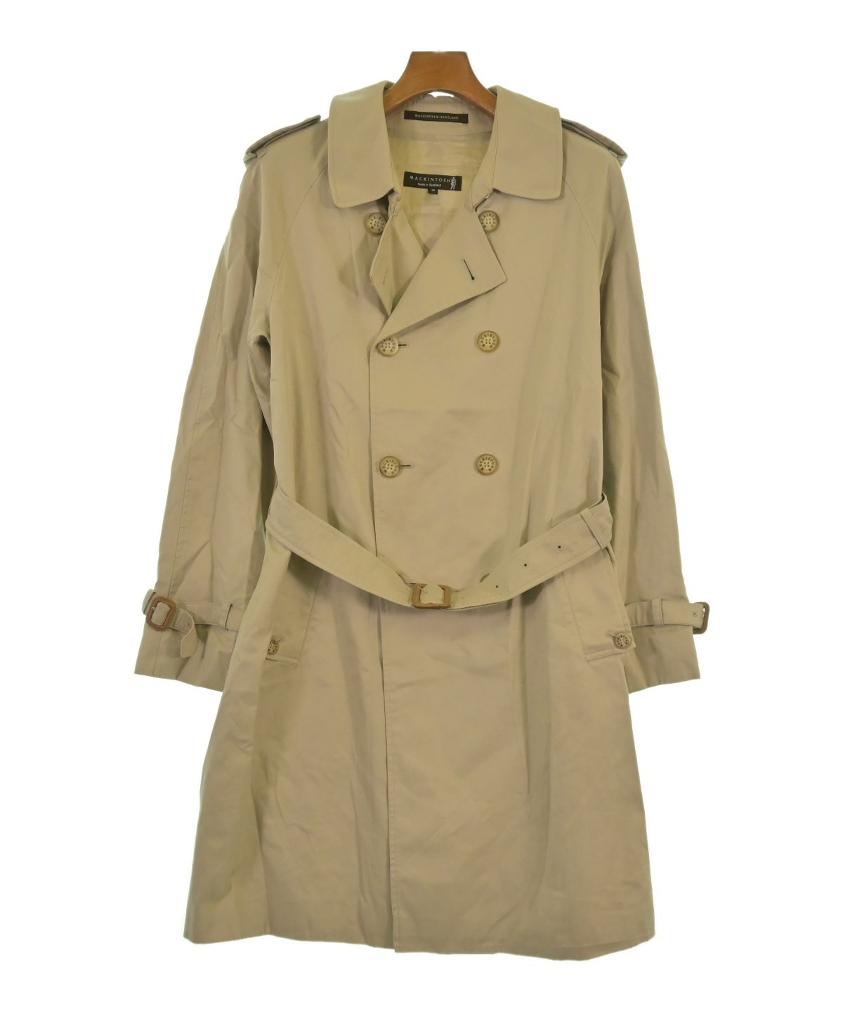 マッキントッシュ ベージュ トレンチコート MACKINTOSH(マッキントッシュ)トレンチコート ベージュ サイズ