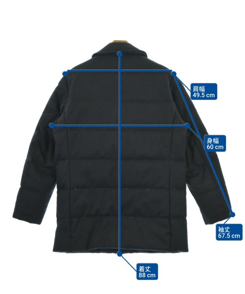 MACKINTOSH（マッキントッシュ）ダウンコート 紺 サイズ:40(XL位) メンズ/2200671350017