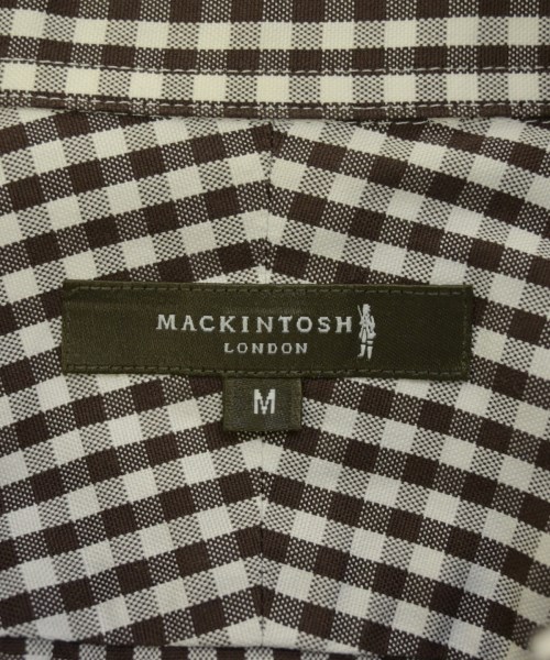 MACKINTOSH（マッキントッシュ）カジュアルシャツ 茶 サイズ:M メンズ/2200673337160