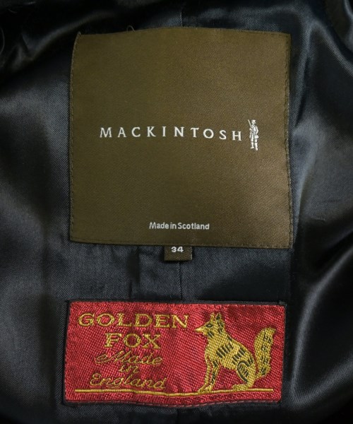 MACKINTOSH（マッキントッシュ）ステンカラーコート 黒 サイズ:34(XXS位) レディース/2200673148018