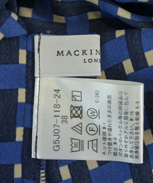 MACKINTOSH（マッキントッシュ）シャツワンピース 青 サイズ:38(S位) レディース/2200676803358